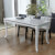 Mesa de comedor 116x66x76cm blanco brillante Vida XL
