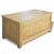 Caja de almacenamiento de madera maciza de roble 90x45x45cm Vida XL