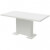 Mesa de comedor extensible blanco brillante Vida XL