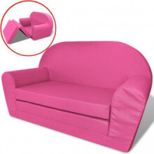 Sillón flip-out para niños rosa Vida XL