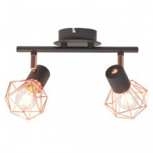Lámpara de techo con 2 bombillas de filamento LED 8 W Vida XL