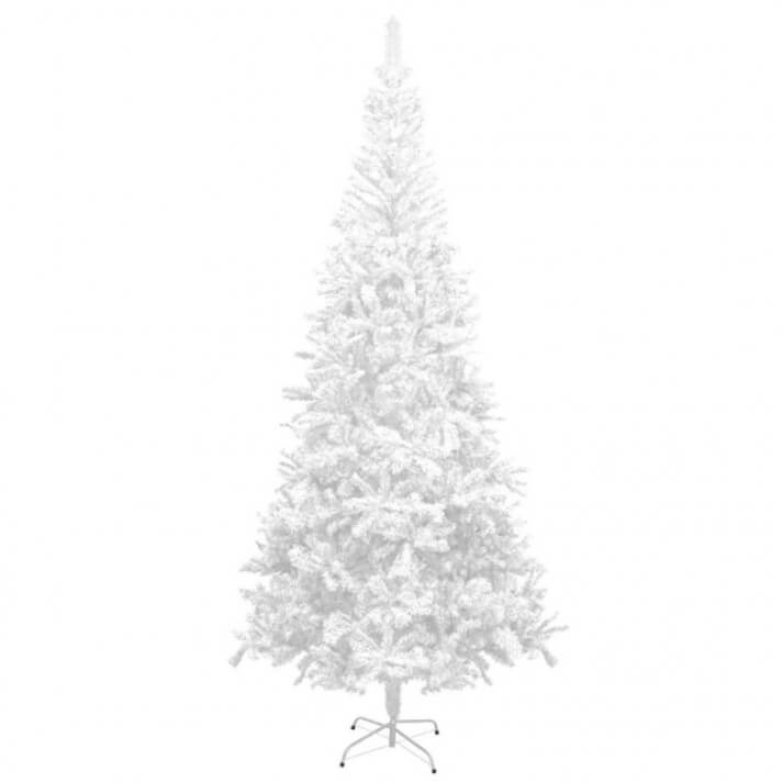 &Aacute;rbol de Navidad artificial L 240cm blanco Vida XL