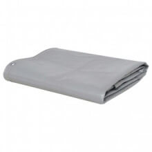 Lona 650 g/m² 1,5x20 gris Vida XL