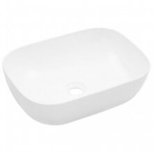 Lavabo 45,5x32x13cm cerámica blanco Vida XL