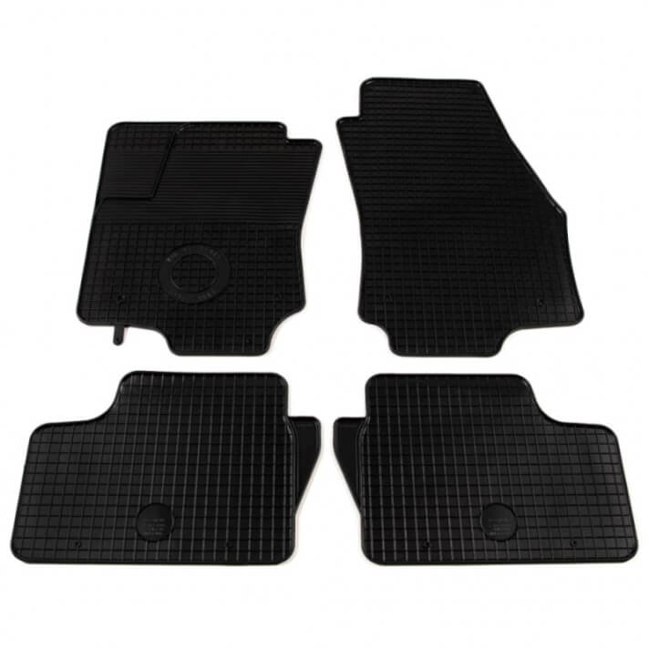 Juego de alfombrillas coche a medida goma 4 piezas Opel Astra H Vida XL