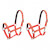 Cabezadas de caballo nylon tamaño percherón rojo 2 unidades Vida XL