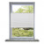 Plisse Persiana Blanco Cortina Plisada 100X200cm Vida XL