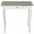 Mesa consola de MDF blanca y marrón grisáceo Vida XL