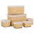 Conjunto de cestas apilables 6 unidades de sauce natural Vida XL