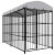 Perrera de exterior con techo 300x150x210 cm Vida XL