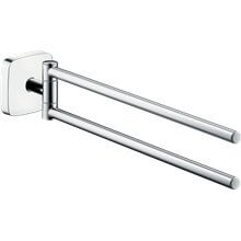 Percha doble a pared 44,5cm cromo PuraVida Hansgrohe 