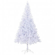 Árbol de Navidad artificial con soporte acero 210 cm 1210 ramas Vida XL