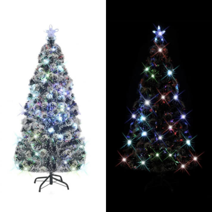 &Aacute;rbol de Navidad artificial con soporte/LED 150cm 1700 ramas Vida XL