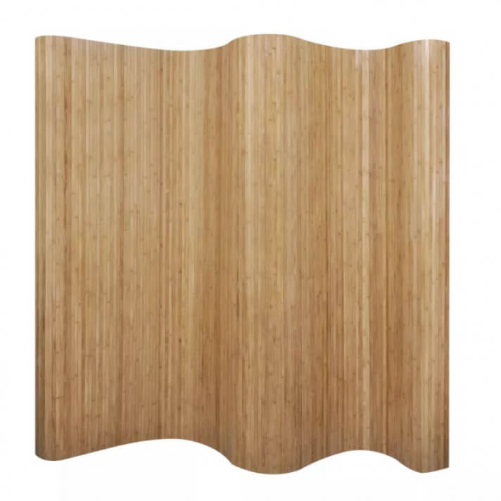 Biombo divisor bamb&uacute; natural 250x195cm Vida XL