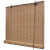Persianas enrollables de bambúmarrón 120x220cm Vida XL