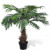Árbol palmera artificial Cycus conmacetero 80cm Vida XL
