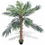 Palmera artificial Phoenix conmacetero 140cm Vida XL