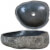 Lavabo de piedra natural ovalado 30-37cm Vida XL