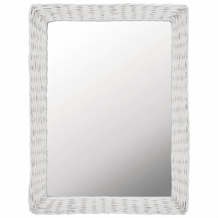 Espejomimbre blanco 60x80cm Vida XL