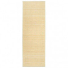 Esterilla de yoga de bambú 60x180cm natural Vida XL