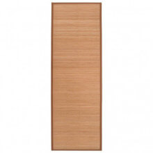 Esterilla de yoga de bambú 60x180cmmarrón Vida XL