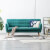 Sofá de 3 plazas con tapizado de tela 172x70x82cm verde Vida XL