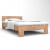 Estructura de cama de madera maciza de roble 160x200cm Vida XL