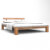 Estructura de cama de madera maciza de roble 140x200cm Vida XL