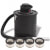 Aspiradora de ceniza 1200 W 20 L negra Vida XL