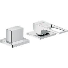 Grifo de bañera 2 agujeros con manecilla Loop Metropol Hansgrohe