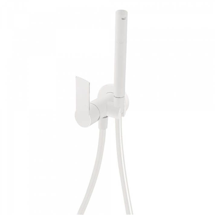 Conjunto empotrado para bid&eacute; Loft-Tres Blanco mate