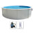 Piscina redonda con columnas 460x120 Monobloc Toi Quimicamp