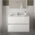 Mueble 91cm Blanco Brillo de 2 cajones SALGAR NOJA
