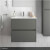 Mueble 71cm Gris Mate de 2 cajones SALGAR NOJA