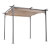 Pérgola de acero y poliéster Outsunny