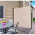 Toldo lateral retráctil 350x180cm beige Outsunny