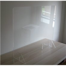 Mampara protectora frontal 95x75 CO2+