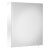 Armario-espejo 50cm blanco Luna Roca