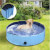 Piscina o Bañera para animales 120 cm AZUL Pawhut