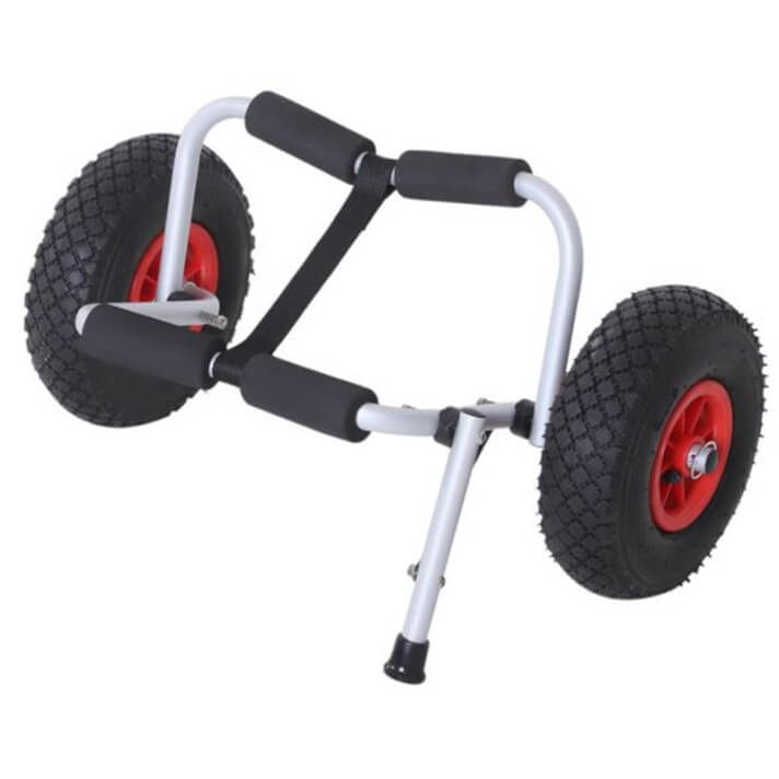 Carro para transporte de barca kayak o canoa Outsunny