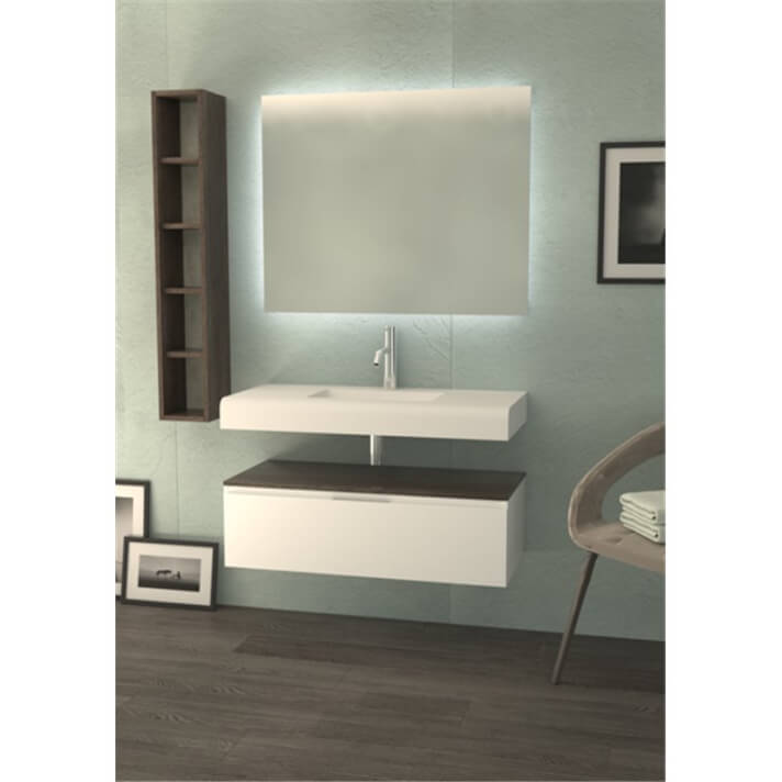 Mueble Life 1 caj&oacute;n SIN lavabo B10