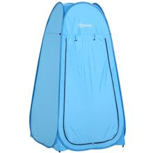 Tienda de campaña plegable pop-up azul claro Outsunny