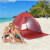Tienda de campaña de playa ROJA Outsunny