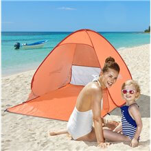 Tienda de campaña de playa NARANJA Outsunny