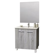 Conjunto de baño Ceniza Smart Futurbaño