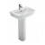 Lavabo con pedestal LOOK 66