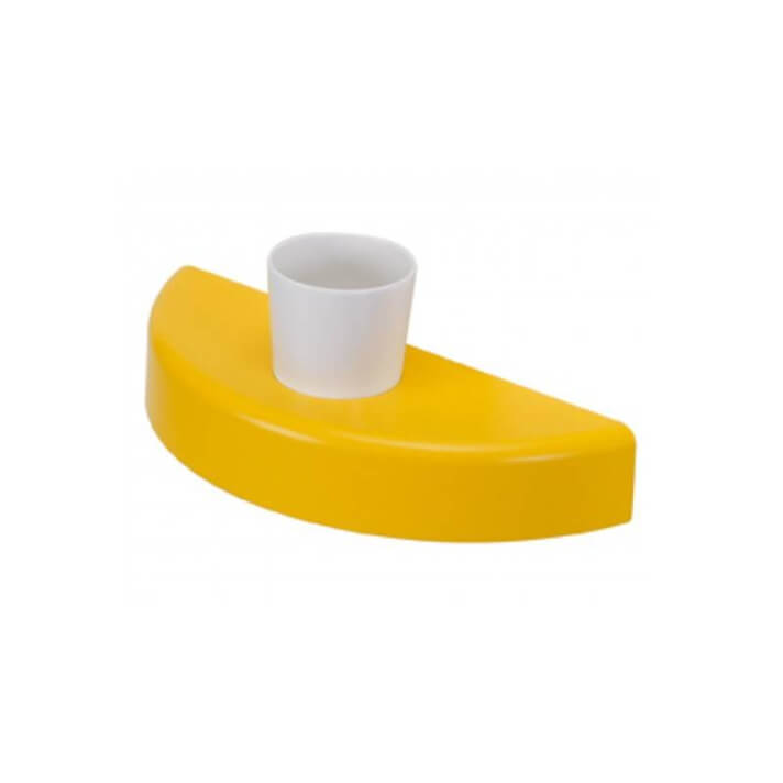 Portavasos con vaso para lavabo WCKIDS con orificios para accesorios