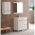 Conjunto mueble de baño con espejo Nele blanco Futurbaño