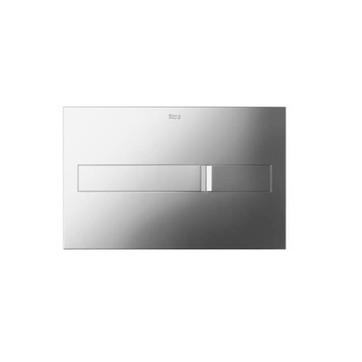 Placa PL2 Dual Cromada One Roca