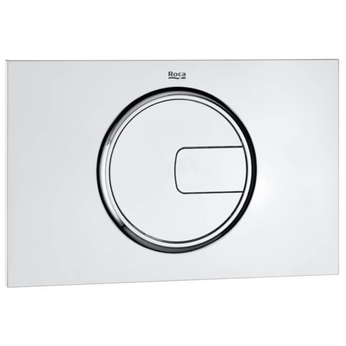 Placa PL4 cromada Dual One Roca